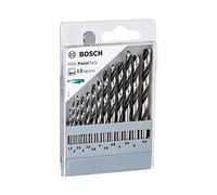 Bosch 2608577349 Metal Twist Drill HSS, Set of 13 Pieces