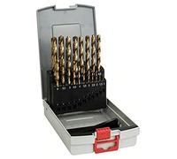 Bosch Professional 2608587015 HSS-TiN Metal Drill Bit Cassettes, Gold