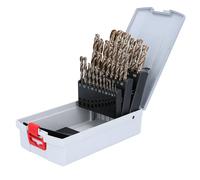 Bosch 2608587018 HSS-CO Metal Drill Bit Cassettes,25 Pieces, 1-13 Mm