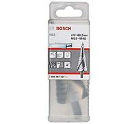 Bosch 2608587427 HSS Step Metal Drill Bit Set, 6mm-40.5mm, Silver