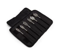 Bosch 1/4" 6 Piece Selfcut Flat Spade Wood Bits Set in Wallet 2608587793