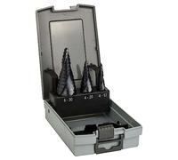 Bosch 3 Piece HSS-AlTiN Step Drill Bit Set