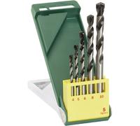Bosch Professional 5 pcs. CYL-5 Concrete Drill Bit Set (for Concrete, Ø 4-8 mm, Robust Line, Accessories for Impact Drills)