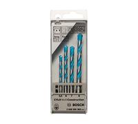 Bosch 2608595362 CYL-9 Multi Purpose Drill Bit, 5.5mm/6mm/7mm/8mm, Blue, 4 Pcs