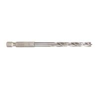 Bosch 6 x 63 x 106mm HSS Brad Point Drill Bit with 1/4" Hex Shank - 2- you get 5