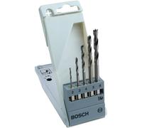 Bosch 2608595525 Wood Twist Drill Set Hex Shank 2 to 6mm 5-pcs