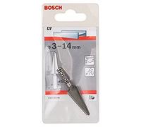 Bosch 2608596668 Sheet Metal Cone Bit of Chrome Vanadium, 0 V, Silver, 3-14 mm
