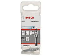 Bosch Professional Step Drill Bit Hss-Tin 4-12mm, 6.0mm, 65mm