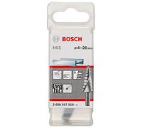 Bosch 2608597519 4 - 20/8/75 mm HSS Step Drill Bit