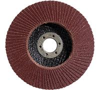 Bosch 2608601274 Straight K40 Flap Disc for Metal, 0 V, Black/Red, 125 mm
