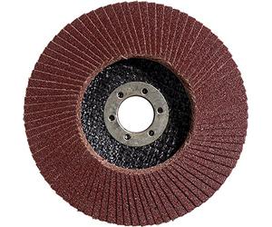 Bosch 2608601274 Straight K40 Flap Disc for Metal, 0 V, Black/Red, 125 mm