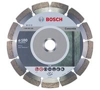 Bosch Professional 1x Diamond Cutting Disc Standard for Concrete (for Concrete, Cellular Concrete, Ø 180 x 22,23 x 2 x 10 mm, Accessories for Angle Grinders)
