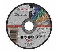 Bosch 2608602384 ACS Cutting Disc 115mm Metal/Stainless/Stone/Plastic