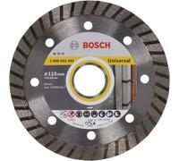 BOSCH 2608602393 Standard for Universal Turbo Diamond Cutting Disc, 115mm Ø, 22.23mm x 2mm x 10mm, Multicolor