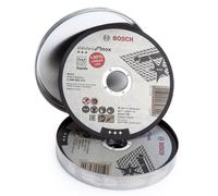 Bosch INOX Metal Cutting Discs 125mm x 1mm x 22.23mm Pack of 10 2608603255
