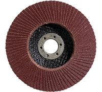Bosch 2608603714 K80 Flap Disc for Metal, 0 V, Black/Red, 115 mm