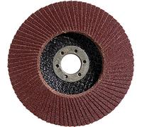 Bosch 2608603719 K120 Flap Disc for Metal, 0 V, Black/Red, 125 mm