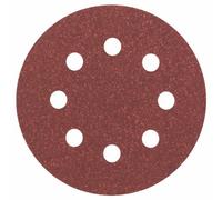 Bosch Red Wood Sanding Disc 115mm 115mm 80g Pack of 5