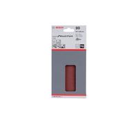 BOSCH 2608605304 10-Piece Sanding Paper Set for Wood 93 x 186 mm P80 Grit