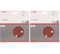 Bosch 2608607247 150 mm Sanding Sheets for Random Orbit Sanders (Pack of 2)