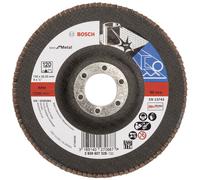 Bosch 2608607329 X571 Flap Disc Metal 125mm Durable Zirconium Oxide