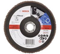 Bosch 2608607338 X571 Flap Disc 125mm Durable Zirconia for Metal Use