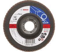 Bosch 2608607353 (2 608 607 353) Flap Disc 125 Mm, 22,23 Mm, 40, U/min