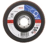 Bosch 2608607355 X551 Flap Disc 125mm Dia High Material Removal Rate