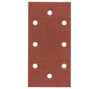 Bosch 2608608X97 "Expert" Sanding Sheet for Wood, 0 V, Red, 93 x 186 mm, Set of 10 Piece