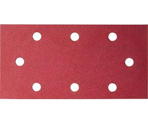 Bosch 2608608X98 "Expert" Sanding Sheet for Wood, 0 V, Red, 93 x 230 mm, Set of 10 Piece