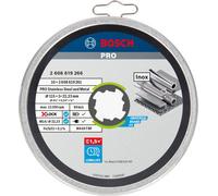 Bosch 2608619266 X-Lock Inox Metal Cutting Discs 115mm X 1mm X 22.23mm Pack Of 10