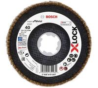 Bosch 2608619807 X551 Flap Disc 115mm For Metal Deburring & Cleaning