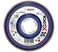 Bosch 2608619814 X551 Flap Disc 115mm Quick X-LOCK For Metalwork