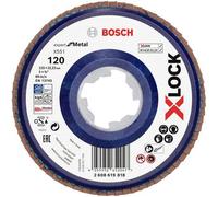 Bosch 2608619818 X551 Flap Disc 125mm For Metal Quick X-LOCK System