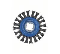 Bosch X-Lock Wire Wheels Knotted 115mm Steel 0.5mm