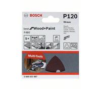 Bosch 2608621688 Delta Grinder Blade 93mm Grit 180 5 pieces Durabl...