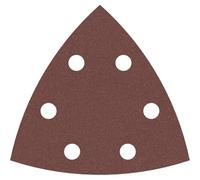 Bosch 2608621689 V93 Sanding Sheets 6-Hole Velcro 240 Grit (Pack of 5) for All Woods