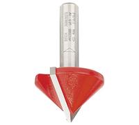 Bosch 2608629370 V-Grooving Cutter 31, 8x19x8mm, 0 V, Red/Silver