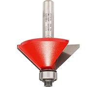 Bosch 2608629379 Chamfer/Laminate Trim Bit, Black/Silver/Red, 5 x 8 mm