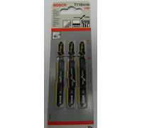 Bosch 2608630663 T118AHM for INOX (stainless steel) Jigsaw Set of 3