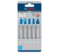 Bosch 2608631017 5 Pieces Professional Aluminium Cutting T127D Jigsaw Blade 100 mm