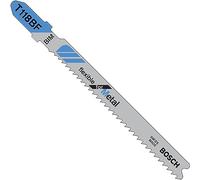 Bosch 2608634503 (2 608 634 503) Jigsaw Blade T 118 Bf Flexible For Metal Pack of 5