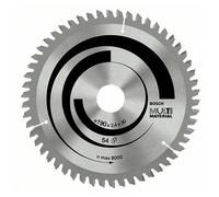 Bosch 2608640509 Circular Saw Blade Multi-material 190x30x2.4mm 54...