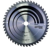 Bosch 2608640673 Optiline Wood Circular Saw Blade for Bench, 315mm x 3.5mm x 30mm, 48 Teeth, Blue