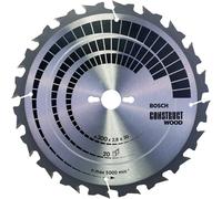Bosch 1x PRO Wood Longlife Circular Saw Blade for Corded Table Saws (for Softwood, Hardwood, Ø mm, Professional Accessory Table Circular Saw)