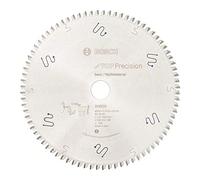 Bosch 2608642098 BSMUB 80 Tooth Top Precision Circular Saw Blade, 0 V, Silver