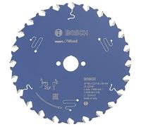 Bosch 2608644016 EXWOH 24 Tooth Top Precision Circular Saw Blade, 0 V, Blue