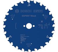 Bosch 2608644029 EXWOH 24 Tooth Top Precision Circular Saw Blade, 0 V, Blue