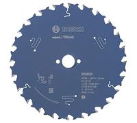 Bosch 2608644038 EXWOH 24 Tooth Top Precision Circular Saw Blade, 0 V, Blue