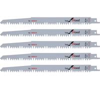 BOSCH S1531L (100 pack) (pkt of 100) Flexible for metal 240mm 5TPI